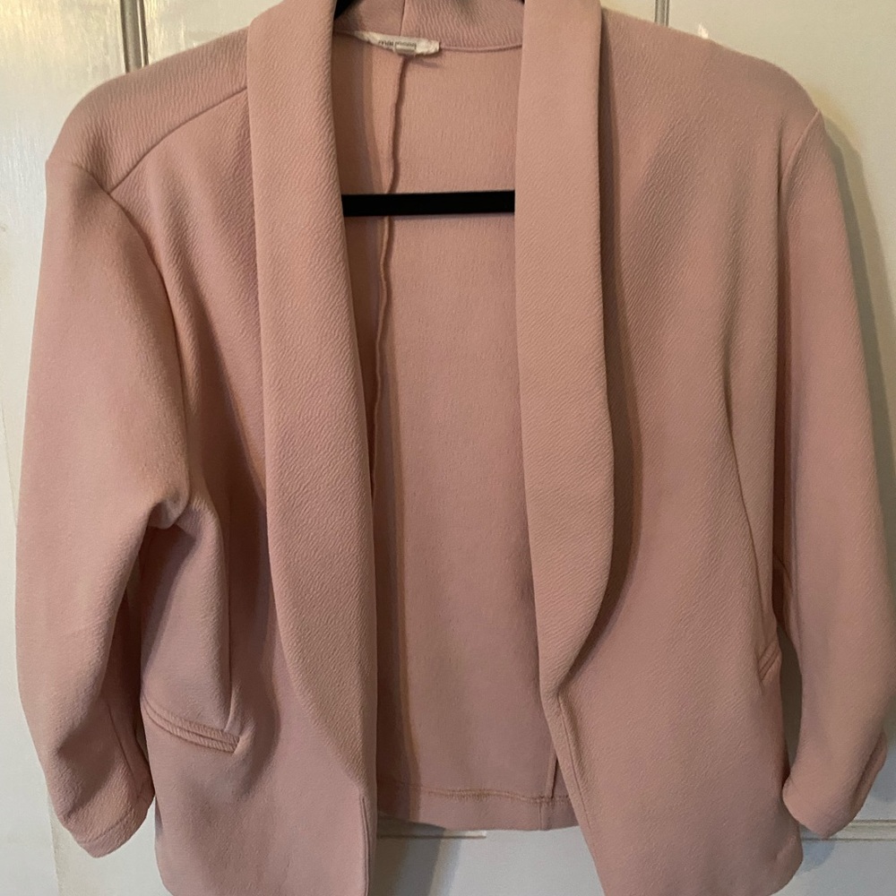 Maurices size large blush blazer
